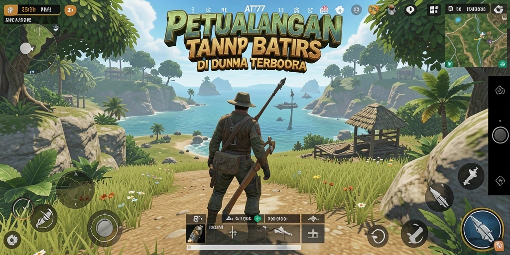 Tampilan menarik dari gameplay Open World AT777 yang menakjubkan.