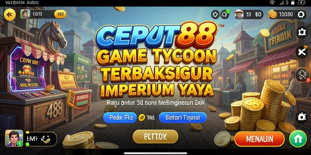 Tampilan gameplay menarik dari CEPAT88 game Tycoon.