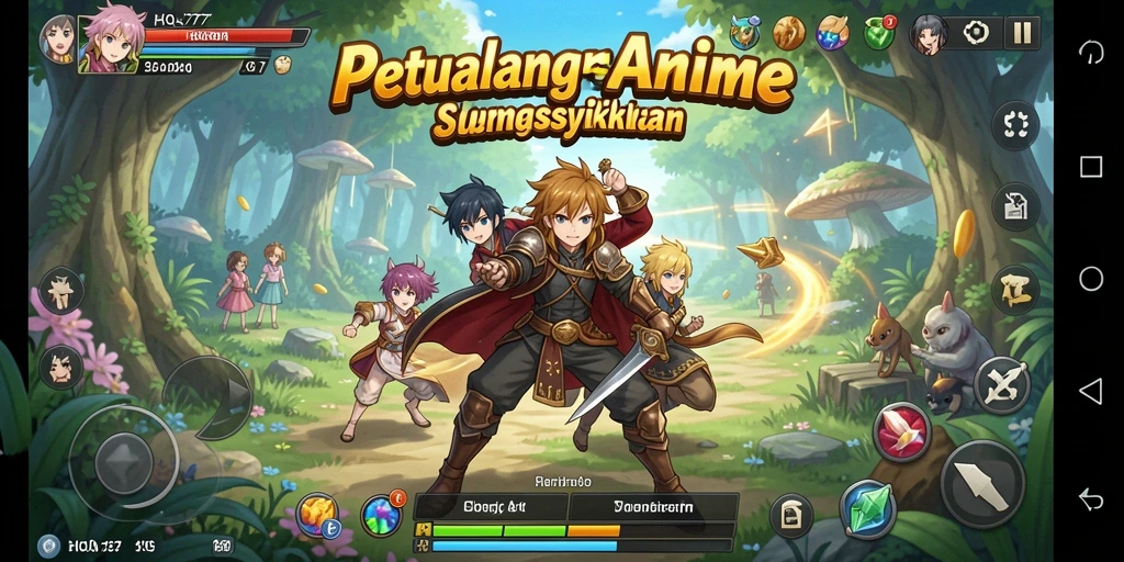 Tampilan menakjubkan dari karakter Anime dalam HQ777.