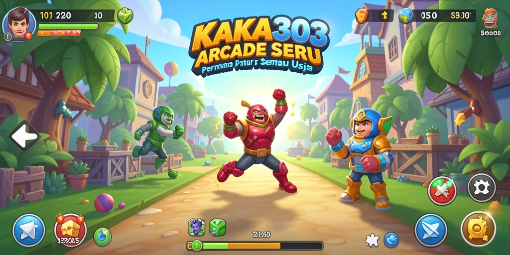 Screenshot gameplay KAKA303 yang menunjukkan serunya permainan Arcade.