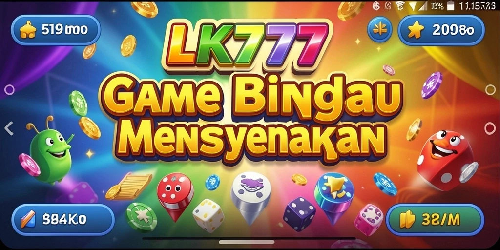 Tampilan gameplay LK777 yang menarik dan seru dalam permainan Bingo.