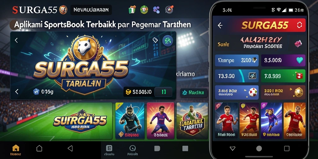 Tangkapan layar utama <strong>SURGA55</strong> menampilkan antarmuka taruhan yang menarik.
