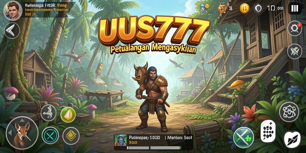 Screenshot gameplay UUS777 yang menunjukkan petualangan seru dan grafis menawan.