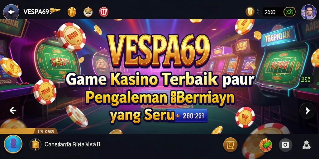 Tampilan gameplay VESPA69 yang menarik dan interaktif.