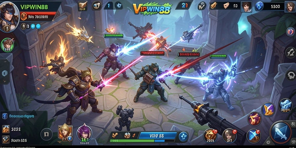 Gambaran gameplay <strong>VIPWIN88</strong> yang menegangkan dan strategis.